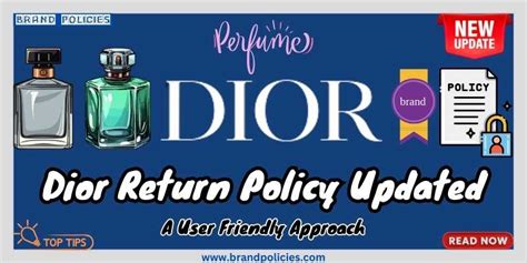 can i return dior perfume|dior couture return policy.